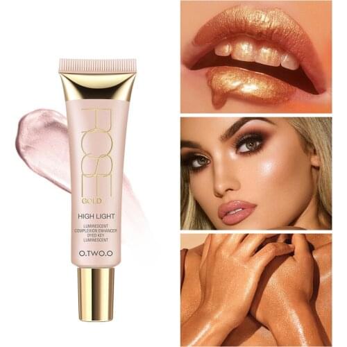 Highlighter illuminating Highlighter Cream Primer Shimmer Face Highlighter Makeup Contouring Glow Liquid Highlighter
