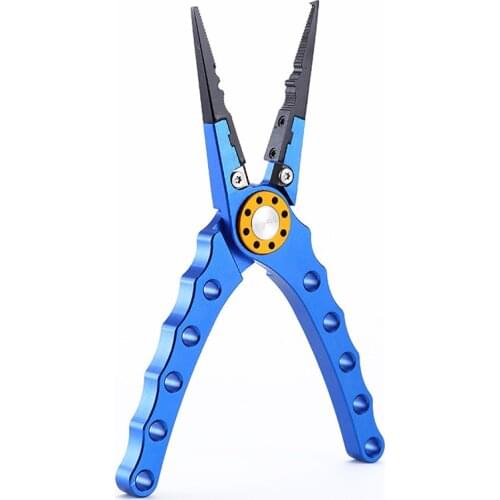 Multifunctional Fishing Pliers Fishing Line Cutter Aluminum Alloy Hook Remover Knot Remover Scissors Fishing Tools Equipment