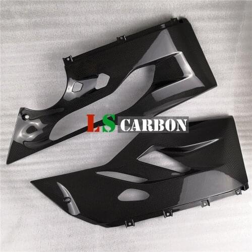 Motorcycle Belly Pan Lower Fairing Panels For Ducati Panigale 899 959 1199 1299 Full Carbon Fiber