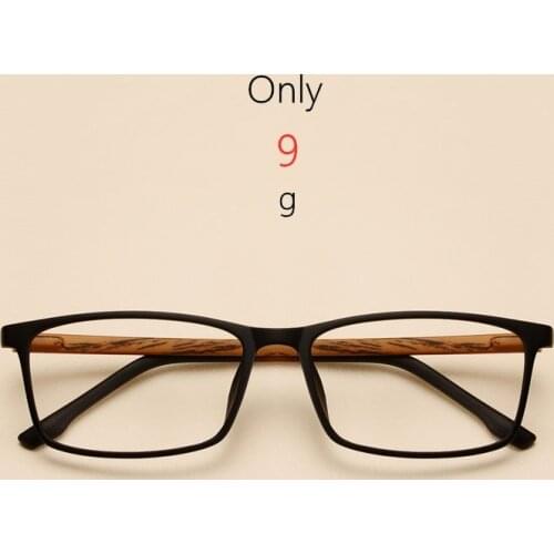 Men and women glasses frame imitation wood grain square glasses fashion retro Optical Spectacle Eyeglasses Glasses 98056
