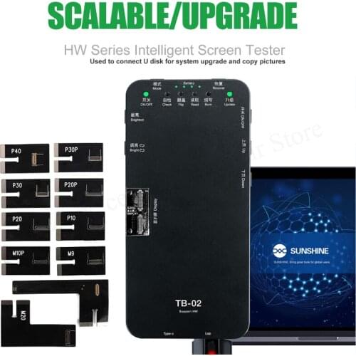 RELIFE RL-02 display touch 3D repair Test Box for HUAWEI P10/P20/P20P/P30/P30P/P40/Mate9/Mate10 Pro/Mate20/Mate30 screen testing