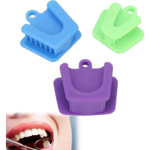 S/M/L Professional Mouth Props Silicone Dental Orthodontic Bite Blocks Cheek Retractor Mouth Opener Dental Accessories