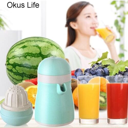 Kitchen Manual Citrus Juicer for Orange Lemon Fruit Squeezer 100% Original Juice Child Healthy Life Potable Juicer Machine New
