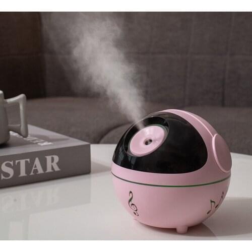 350ML Music Wizard Humidifier Mute Desktop With Night Light Oblique Spray Air Purifier Nano Spray Essential Aroma Oil Diffuser