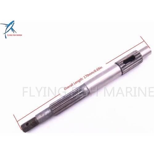 T5-03000401 Propeller Shaft for Parsun HDX Outboard Engine 2-Stroke T4 T5 T5.8 Boat Motor