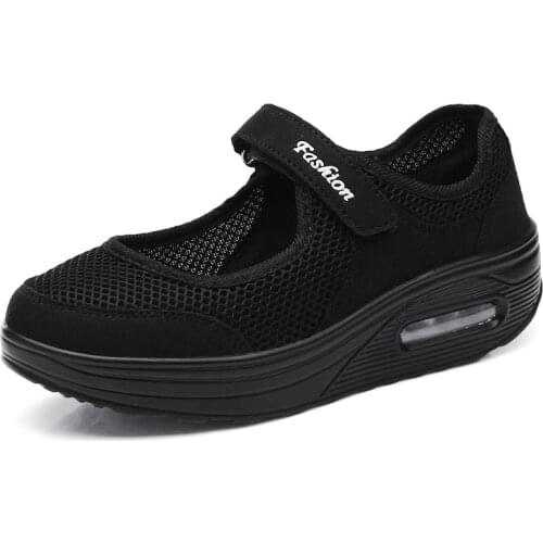 2021 Summer Fashion Women Flat Platform Shoes Woman Breathable Mesh Casual Shoes Moccasin Zapatos Mujer Ladies Boat Shoes