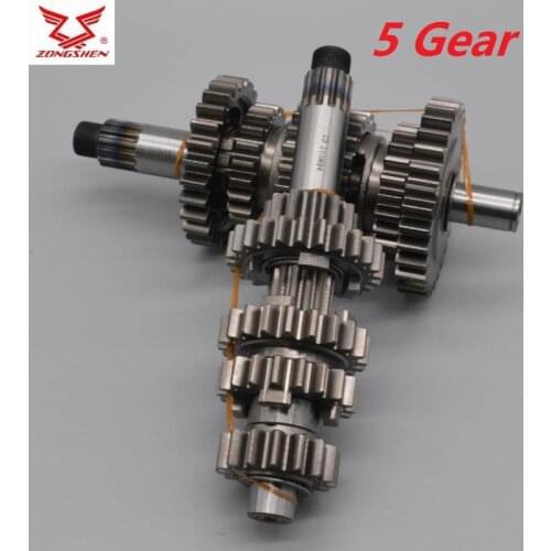 ZONGSHEN NC250 250CC counter shaft countershaft main gear 5 6 gearbox zs250gy xz250r kayo t4 t6 rx3 bse dirt pit bike