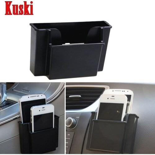 Car Styling Phone Holder Box For Volvo XC90 XC60 S90 S60 V70 S40 V40 V70 V60 Acura MDX RDX TSX For Citroen C4 C5 C3 C2 Accessory