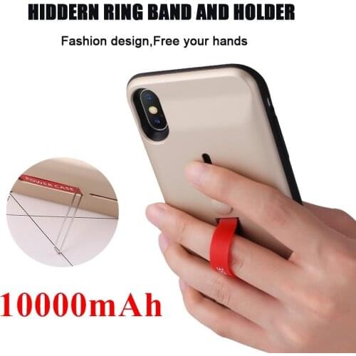 10000mAh Battery Charger Case For iphone x xs xr xsmax Charging Case portable charger for iphone 6 6S 7 8 Plus 7p Power Bank