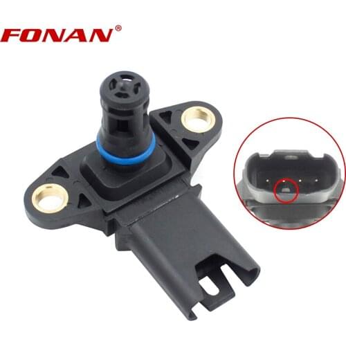 4 Pins Manifold Pressure MAP Sensor For BMW 1 335 535 535 650 740 750 760 ALPINA X5 X6 Z4 AS416 13627585492 13627560063