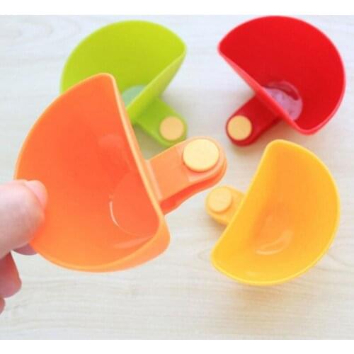 Dip Saucers Assorted Salad Sauce Ketchup Jam Dip Clip Cup Bowl for Tomato Salt Vinegar Sugar Flavor Splice LX7557