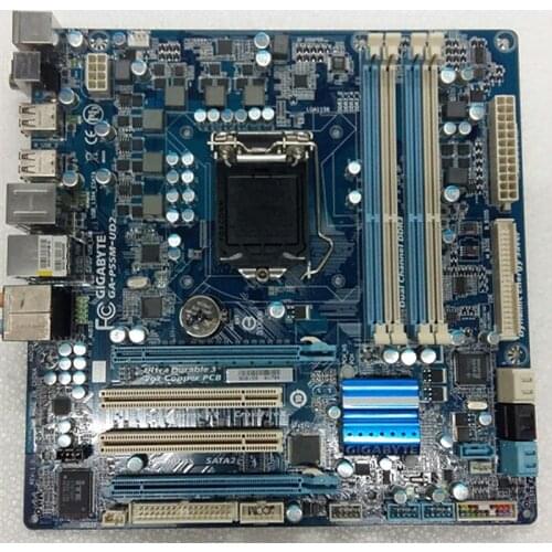 For Gigabyte GA-P55M-UD2 Original Used Desktop Motherboard P55M-UD2 P55 Socket LGA 1156 DDR3 Micro-ATX On Sale