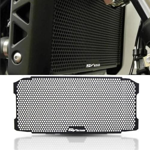 For Suzuki SV 650 SV650 SV650X 2016 2017 2018 2019 2020 Motorcycle Aluminum Radiator Grille Grill Guard Cover Protector SV650 X