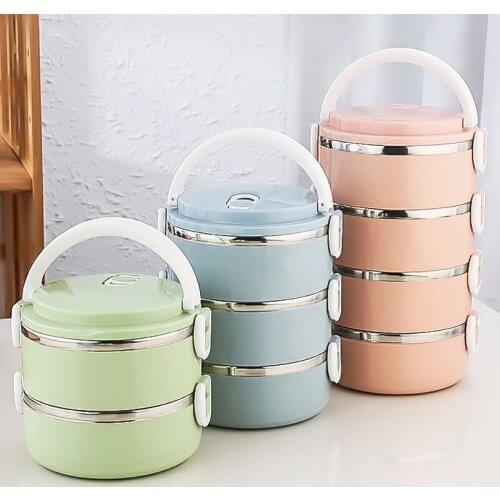 FISLER Lunch Boxes With Heating For Food