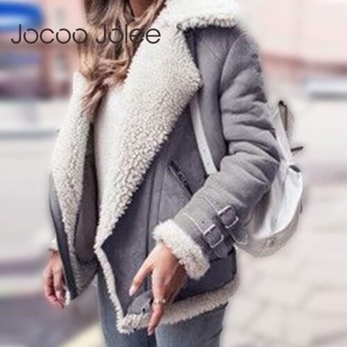 Jocoo Jolee Women's Suede Jackets