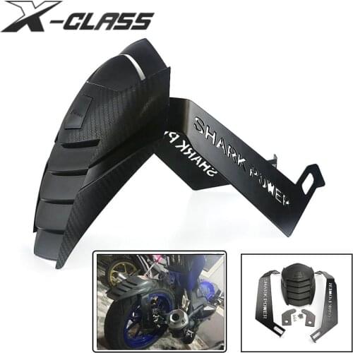 For KAWASAKI NINJA300 NINJA250 Motorcycle Rear Fender Mudguard Wheel Extension Fender Splash Cover ABS Aluminum Alloy Bracket