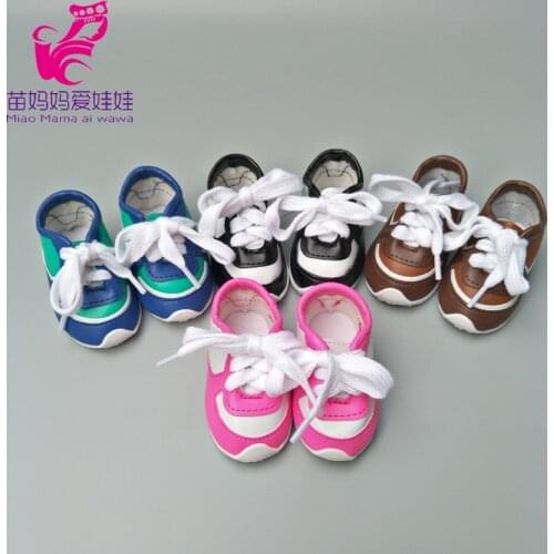 Doll Shoes for 43cm reborn Baby Dolls Shoes for Bebe Doll Shoes 18 Inch Girl Doll Cute Shoes dropshpping