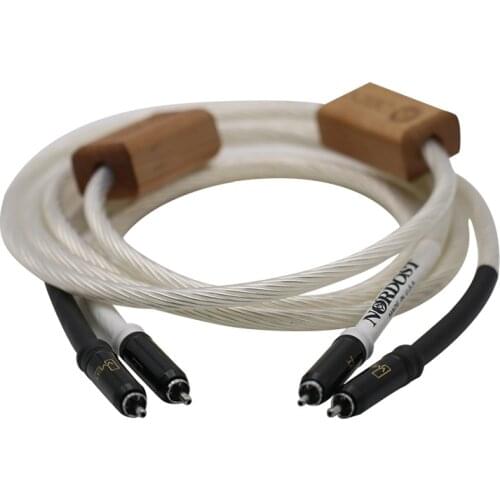 Nordost ODIN fever audio RCA signal cable double lotus sterling silver audio cable CD amplifier tube cable