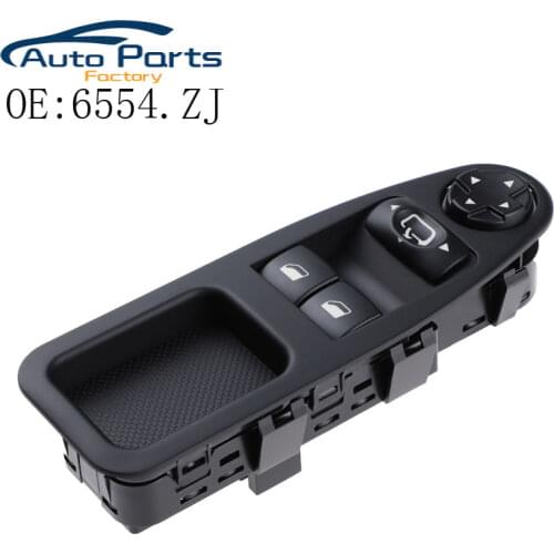 Power Window Switch Control Button For Fiat Scudo Citroen Jumpy Citroen Dispatch Peugeot Expert Master 2007 - 2016 6554.ZJ