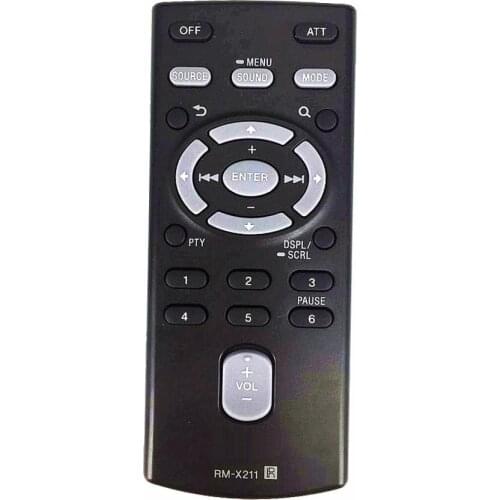 New Original Remote Control RM-X211 For SONY Car Audio System CDXGS500R CDXGT40U CDXGT40UW CDXGT45U CDXGT470UM CDXGT520U DSXA30