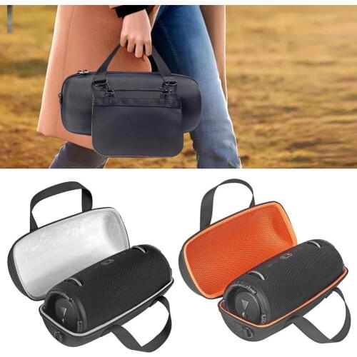 New EVA Portable Carrying Speaker Case for JBL CHARGE 4 Bluetooth Case with Shoulder Strap Protective Cover for Charge4 Speaker