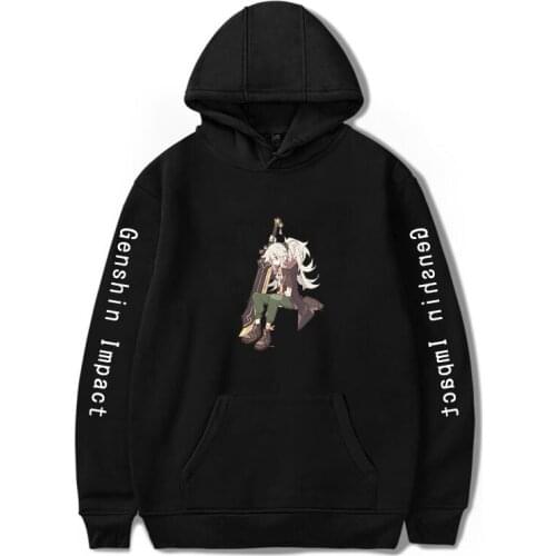 Genshin Impact casual Hip Hop Cool Print Hoodies Hot Game Fashion Plus Size Graphic Fashion Top Streetwear Women/Men Sweatshirts