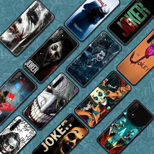 The Joker Joaquin Silicone Back Case for Realme C3 C11 C15 X50 Pro XT 5 6 7 7i X7 Q2 Q2i V15 Pro 5G Soft Phone Cover Coque