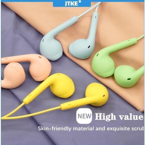 Sport Earphone Wired Super Bass 3.5mm Earphone Earbud with Built-in Microphone Hands Free