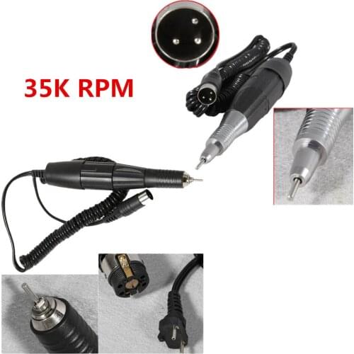 2 type Dental Laboratory Clinic Polishing Handpiece Jewelry Marathon Fit Micro Motor 35,000 RPM Portable Design