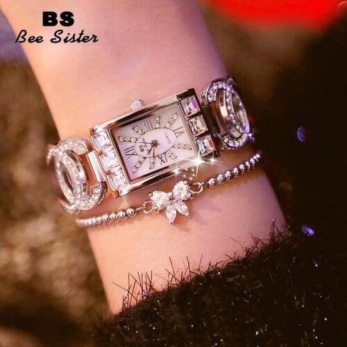 Montre Femme 2020 Women Watches Diamond Top Brand Elegant Dress Quartz Watches Ladies Rhinestone Wristwatch Relogios Femininos