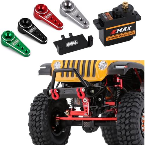 1PCS Metal Gear EMax ES08MA II Analog Servo Mount for 1/24 Axial SCX24 RC Car Boat Model Upgrade Parts