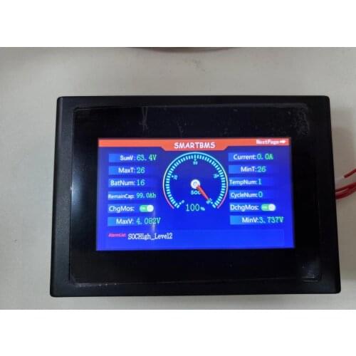 Daly Smart BMS Accessory Accessories Touch Control Screen LCD Display And CAN BUS And LIGHT BOARD