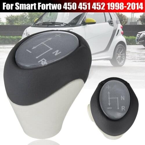 Car Gear Stick Shift Knob Automatic Shifter for Smart Fortwo 450 451 452 1998-2014