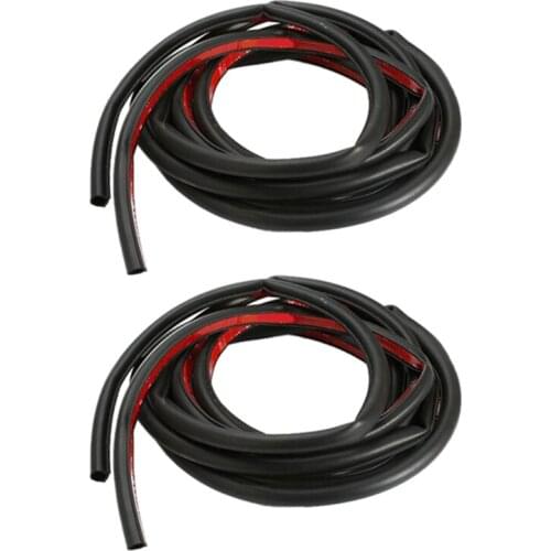 Door Seal Strips Upgrade 16 x 16mm for T5 T5.1 T6 Transporter Multivan Caravelle Campervan California Extra Cab T32