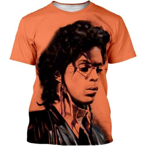 Prince Rogers Nelson T Shirt Men/women 3D Printed T-shirts Casual Harajuku Style Tshirt Streetwear Tops
