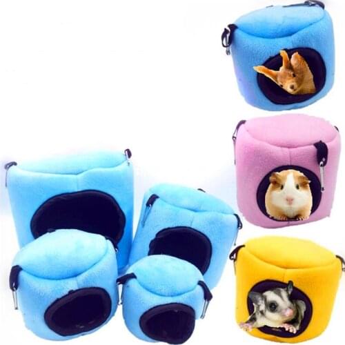Hamsters Nest Squirrel Honey-bag Gliding Flower Branch Guinea Pig Guinea Pig Hammock Winter Warming Supplies Small Pet