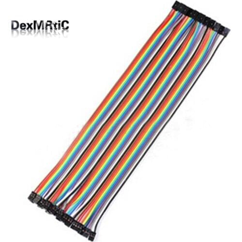 Row Dupont Cable 20cm 2mm Pitch Female to Female 2P to 2P Wire NEW