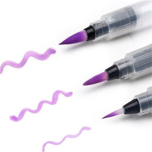 3Pcs/lot Watercolor Paint Brushes Water Pen Set for Drawing Painting Calligraphy Professional Art Supplies