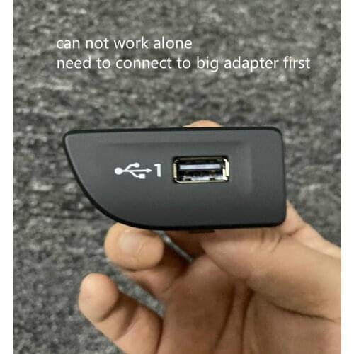 Original for Audi A3 S3 RS3 modified Carplay USB interface small plug 8V1035726 Audio Stereo Accessories