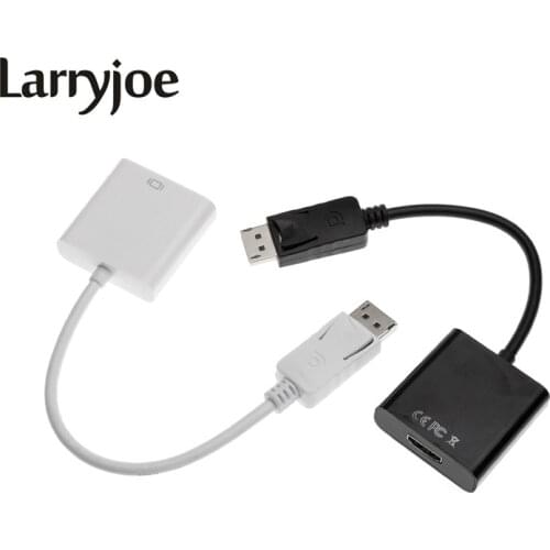 DP to HDMI-HDMI-compatible Adapter Cable DP Displayport Male To HDMI-compatible Female Converter Adapter Cable For PC Laptop