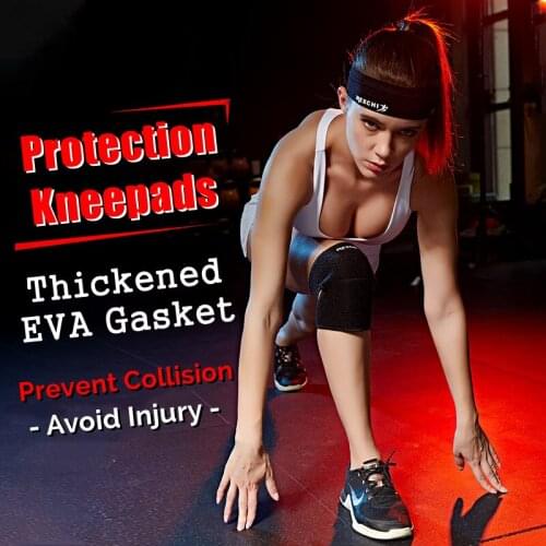 Sports Kneepads Single Pack Running Pressurized Breathable Basketball Football Riding Mountaineering Thick Cushion Protect Knee