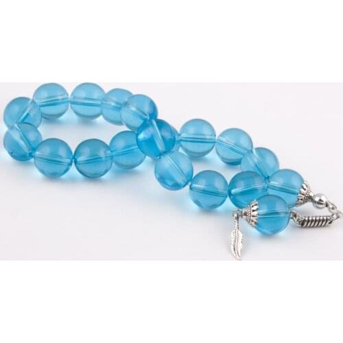 Slapstick Glass Rosary 10-14mm