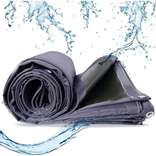 Thick 0.7mm PVC Canvas Tarpaul Rainproof Cloth Outdoor Windbreak Sunscreen Car Truck Cover Greenhouse Courtyad Awning Tarpaulin