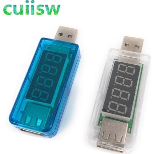 Smart Electronics Digital USB Mobile Power Charging Current Voltage Tester Meter Mini USB Charger Doctor Voltmeter Ammeter