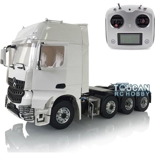 1/14 LESU RC Metal Chassis Tractor Truck Model Hercules Actros 3363 DIY Cabin THZH0742