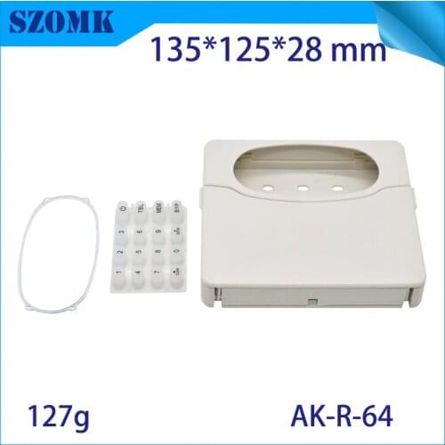 1 piece,plastic access controller enclosure electronics plastic abs instrument enclosure 135*125*28mm5.3*4.9*1.1inch