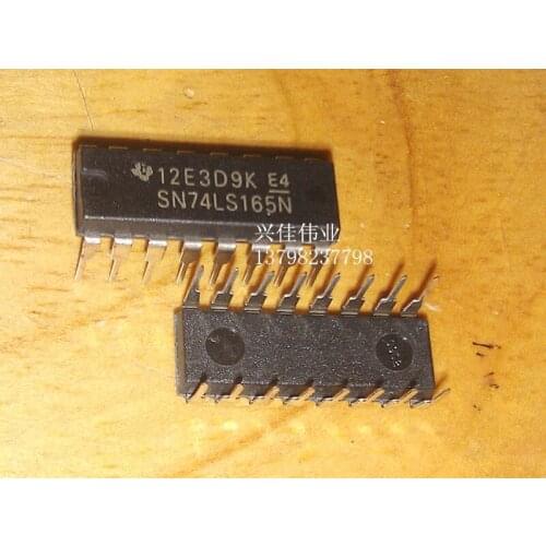 10PCS Line SN74LS165N HD74LS165P 74LS165 serial output shift register DIP-16