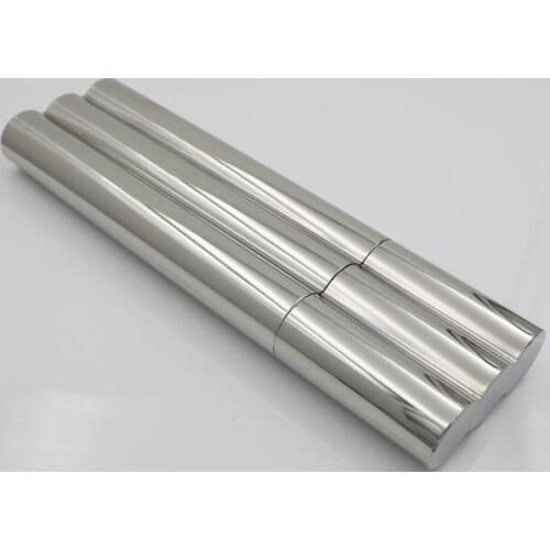 100PCS 2Oz Three Tubes Cigar Hip Flask Whisky Travel Pocket Wine Container Stainless Steel Flagon Creative Decors Gift