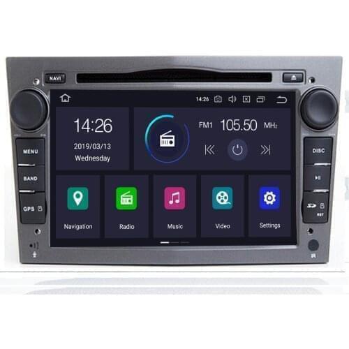 2 Din Octa Core 7'' Android 10 4+64G Car DVD Radio Player For Opel Astra Vectra Antara Zafira Corsa GPS Navi Wifi car stereo