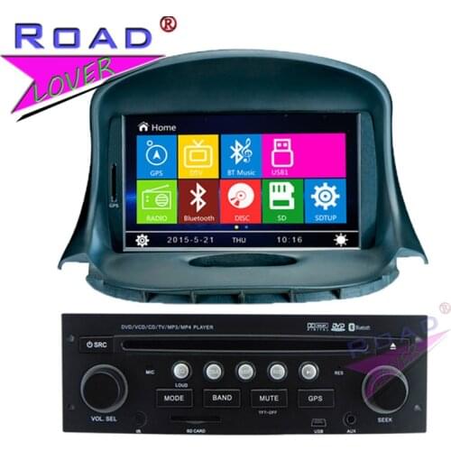 TOPNAVI Wince 6.0 2Din 7Inch Car Multimedia DVD Player Auto Radio For Peugeot 206 Stereo GPS Navigation TFT Magnitol MP3
